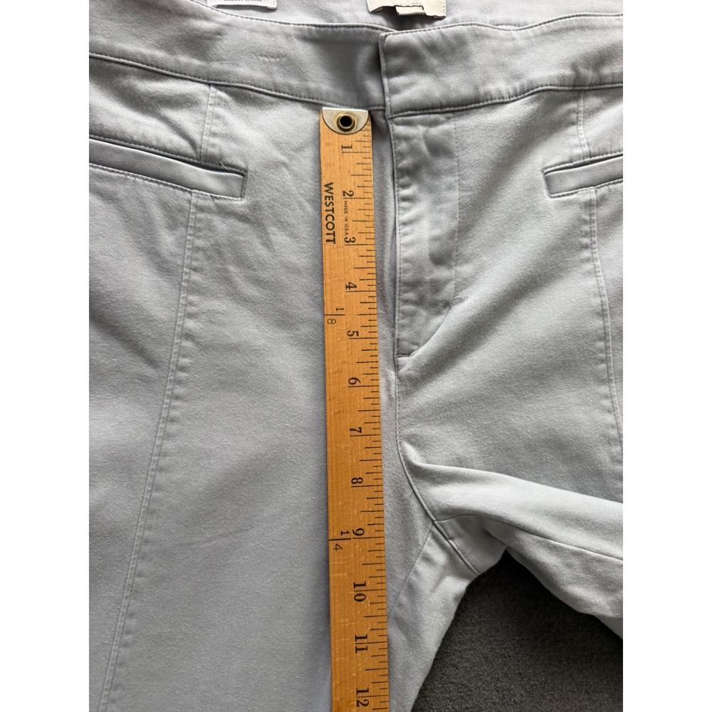 Loft Outlet Women Light Gray Skinny Ankle Seamed Front Pants Size 14 High Rise - Picture 11 of 14